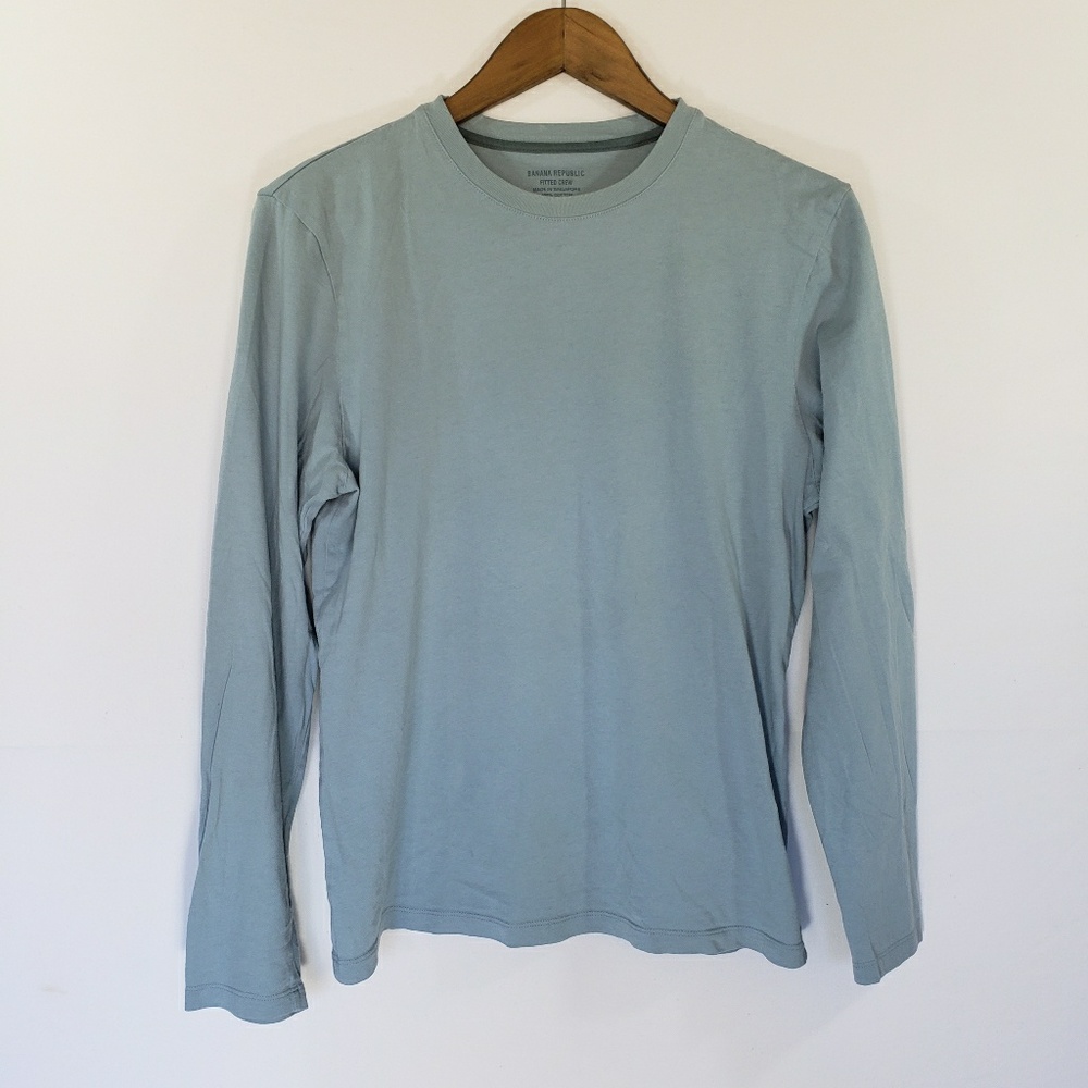 Banana Republic Long Sleeve Fitted Crew